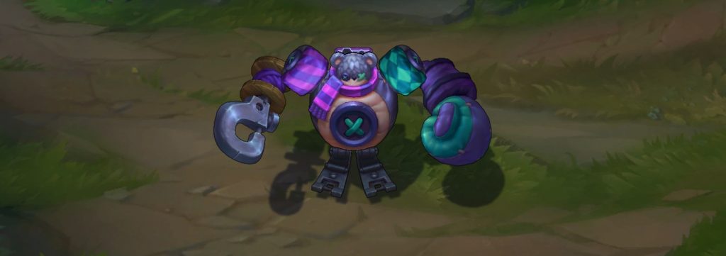 Sewn Chaos Blitzcrank League Of Legends Skin LoL Skin