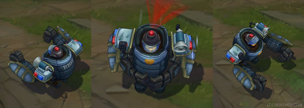 Riot Blitzcrank skin for league of legends ingame picture