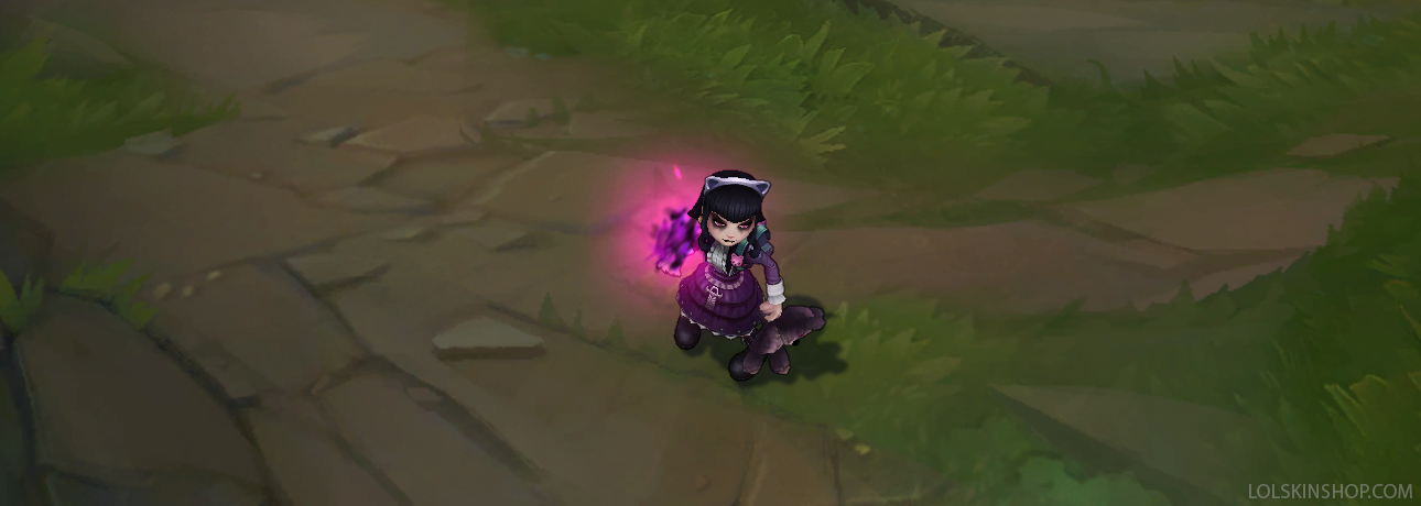 goth annie skin for league of legends ingame picture