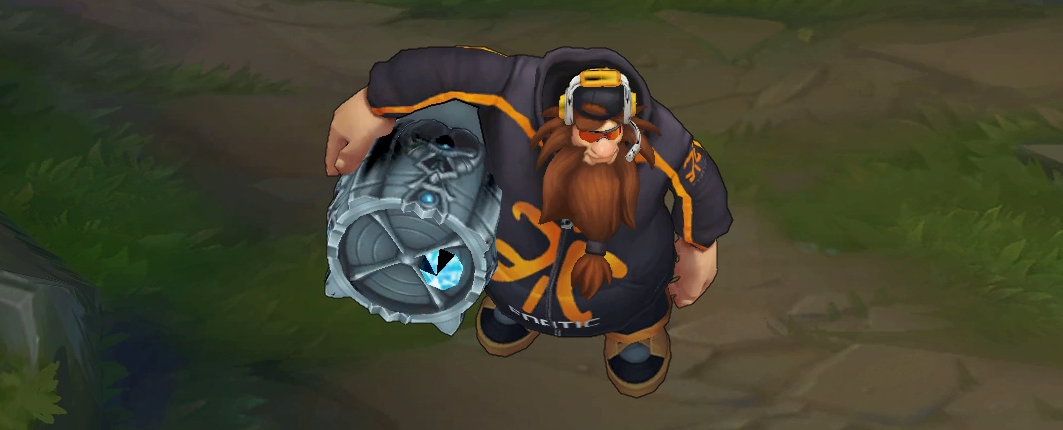 fnatic gragas skin for league of legends ingame picture