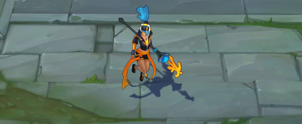 Fnatic Janna skin for League of Legends ingame picture splash art