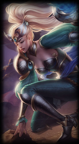 Victorious Janna loading screen picture for league of legends