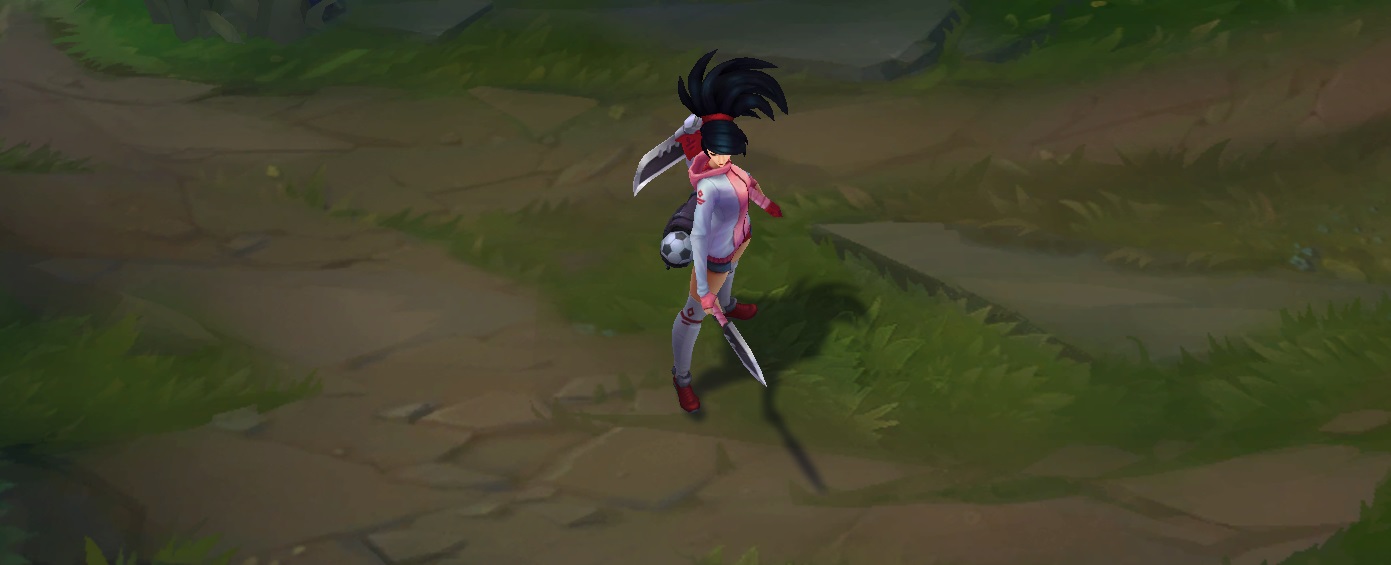 all star akali skin for league of legends ingame picture.