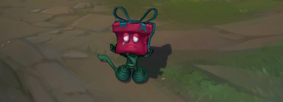 Re-Gifted Amumu skin for league of legends ingame picture
