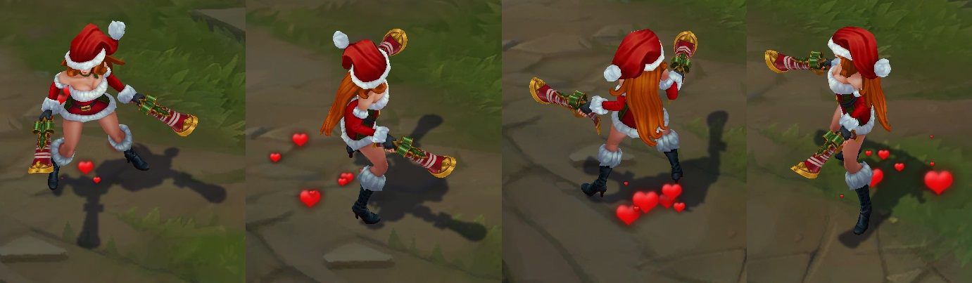 Candy Cane Miss Fortune Skin