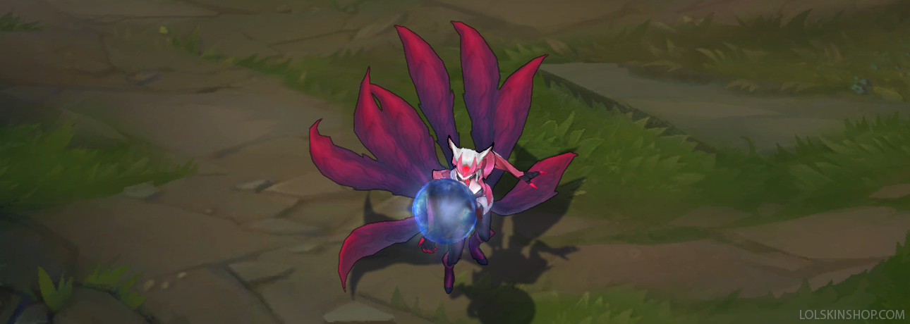 Challenger ahri skin for league of legends ingame picture