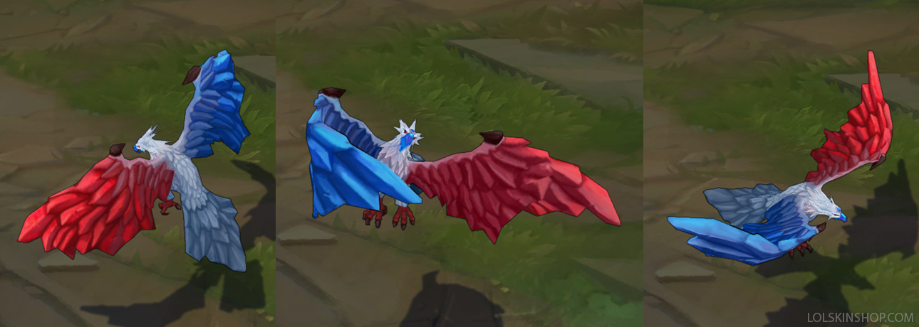 Team Spirit Anivia skin for league of legends ingame picture