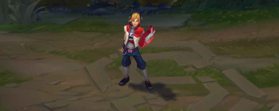 tpa ezreal skin for league of legends ingame picture