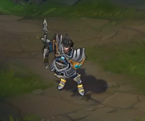 victorious jarvan skin for league of legends ingame picture