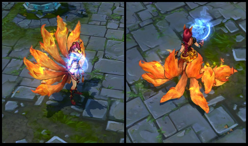 Foxfire Ahri - League of Legends skin - LoL Skin Info