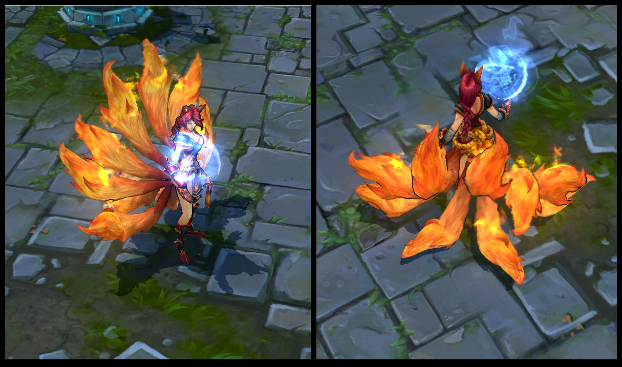 Foxfire Ahri lol skin