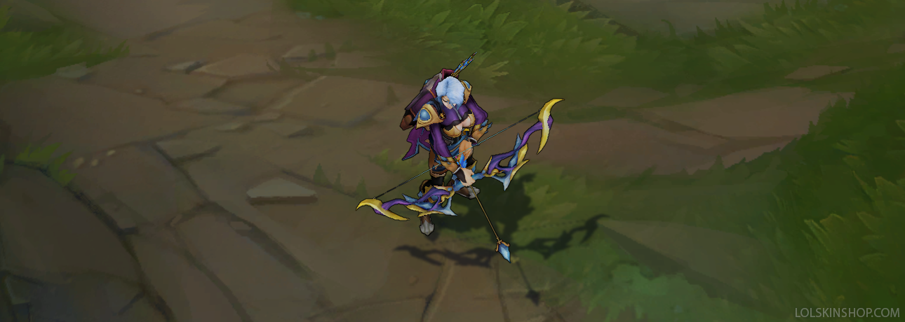 Amethyst Ashe skin for league of legends ingame picture
