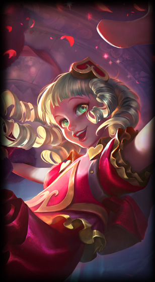 Sweetheart Annie skin for League of Legends ingame picture splash art