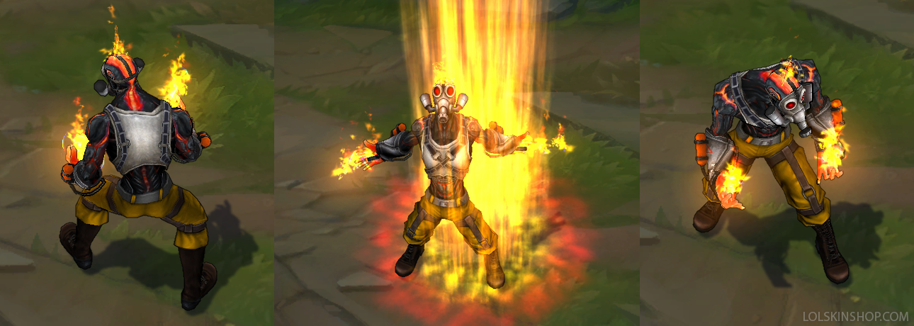 Apocalyptic Brand skin for league of legends ingame picture