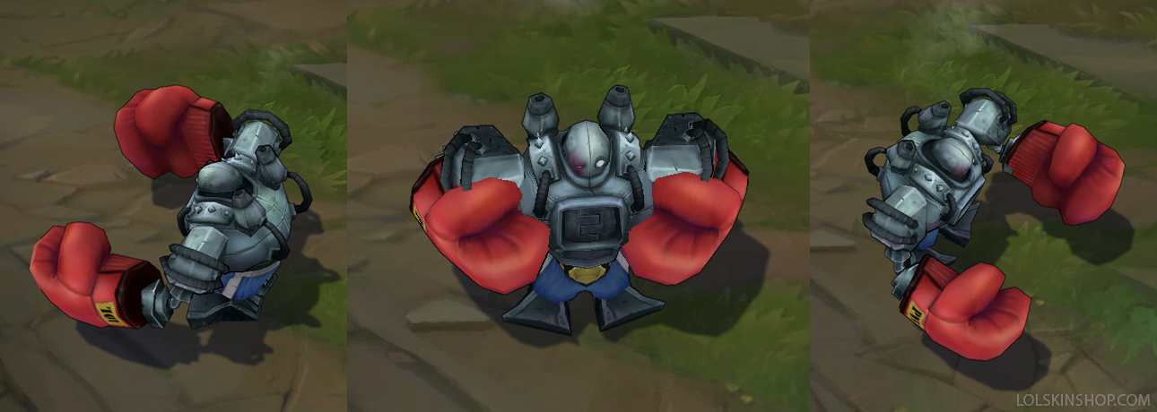Boom Boom Blitzcrank skin for league of legends ingame picture