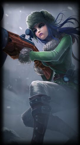 Arctic Warfare Caitlyn - League of Legends skin - LoL Skin
