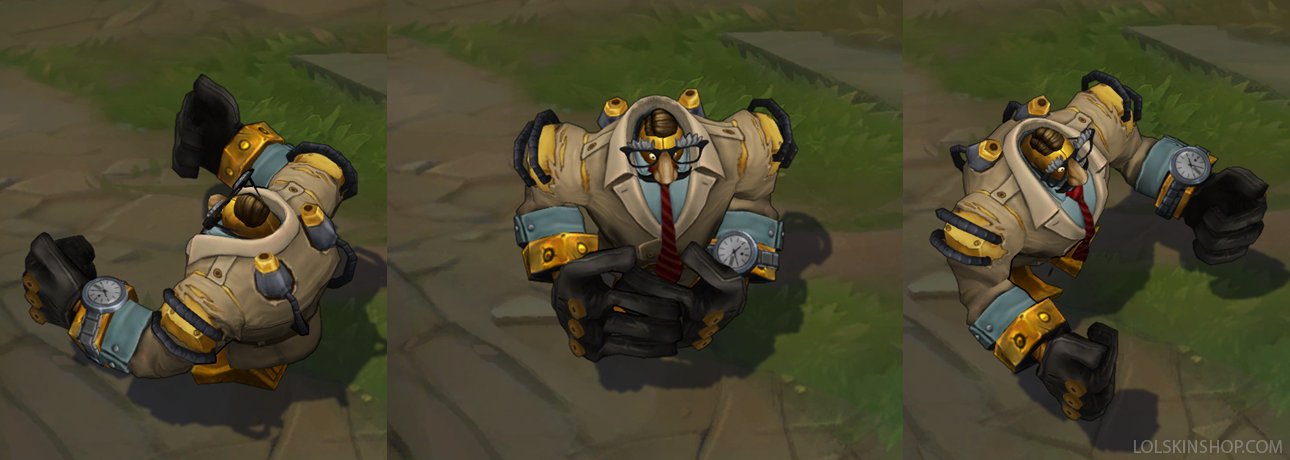 Definitely Not Blitzcrank skin for league of legends ingame picture