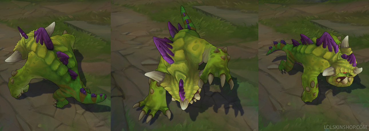 dino gnar skin for league of legends ingame picture