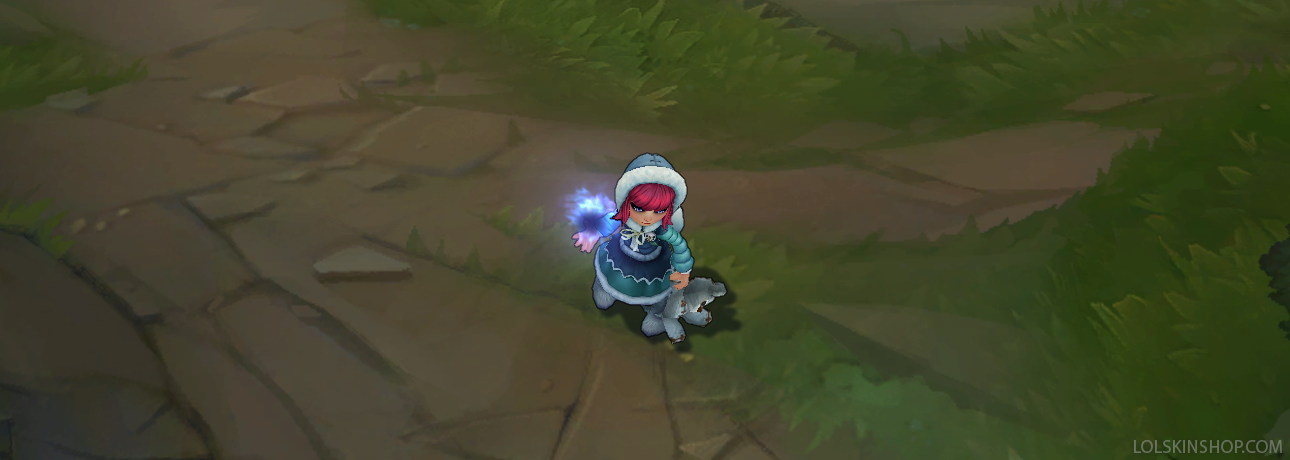 Frostfire Annie skin for league of legends ingame picture