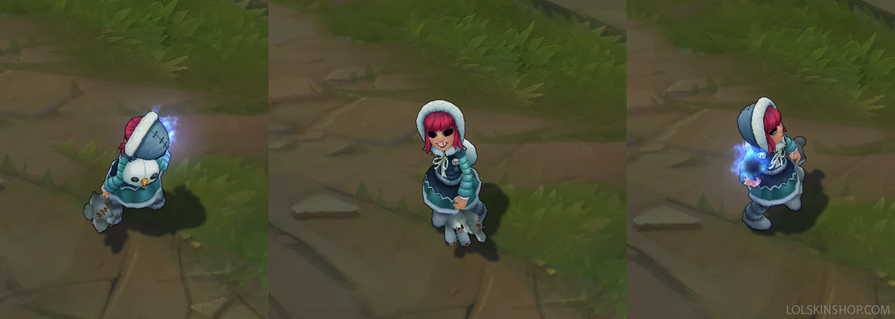 Frostfire Annie skin for league of legends ingame picture