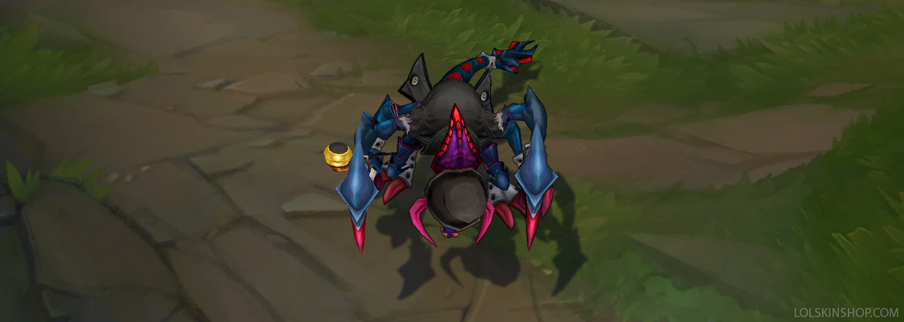 Gentleman Cho'Gath skin for league of legends ingame picture.