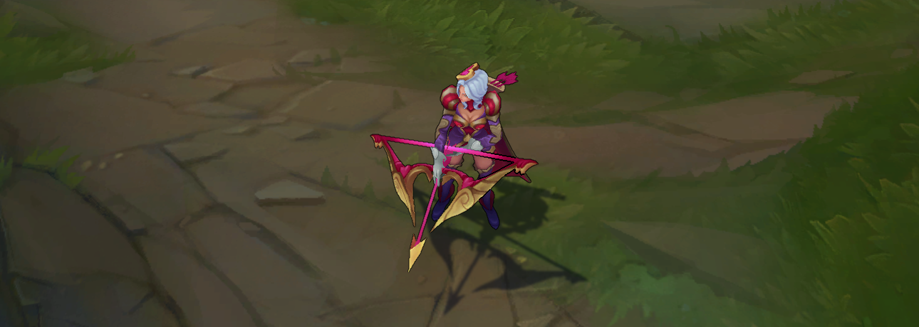 heartseeker ashe skin for league of legends ingame picture