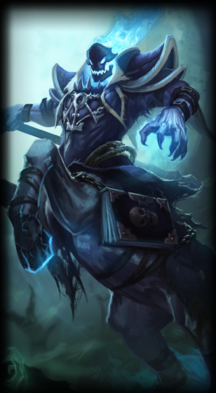 Reaper Hecarim skin for League of Legends ingame picture splash art