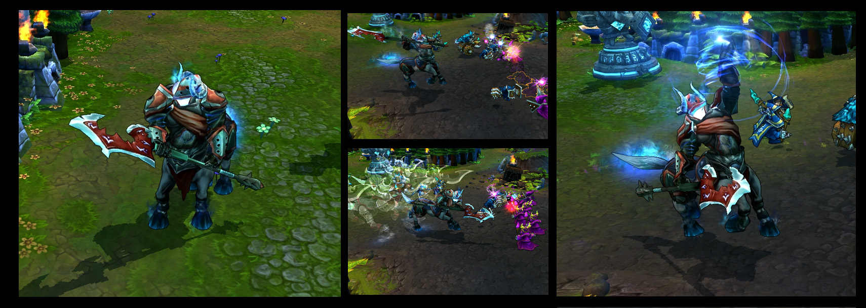 Blood Knight Hecarim skin, skin spotlight, hecarim skins, lol hecarim, hecarim lol