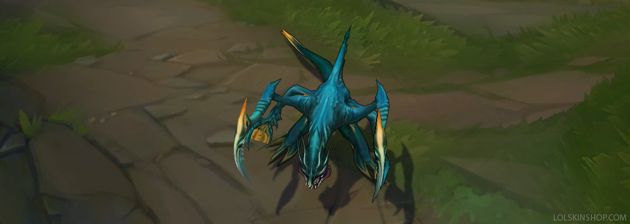 Loch Ness Cho'Gath skin for league of legends ingame picture