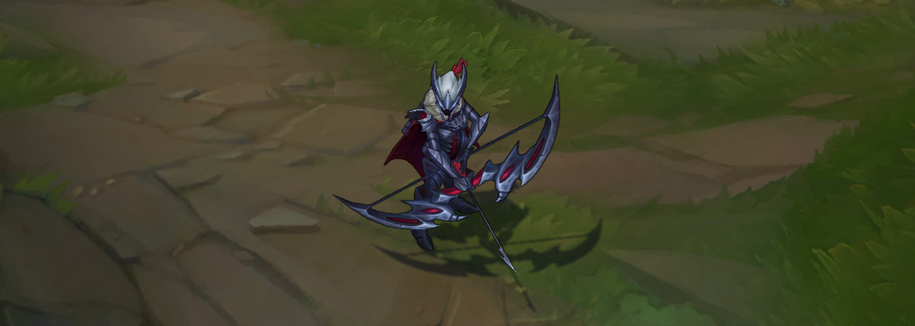 Marauder Ashe skin for league of legends ingame picture