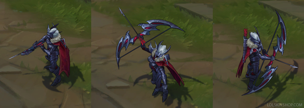 Marauder Ashe skin for league of legends ingame picture