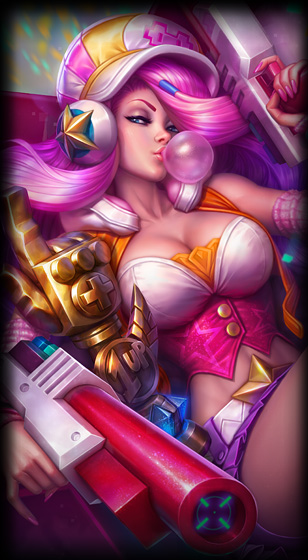 Arcade Miss fortune skin for league of legends ingame picture splash art