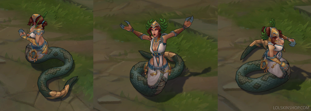 Mythic Cassiopeia skin for league of legends ingame picture