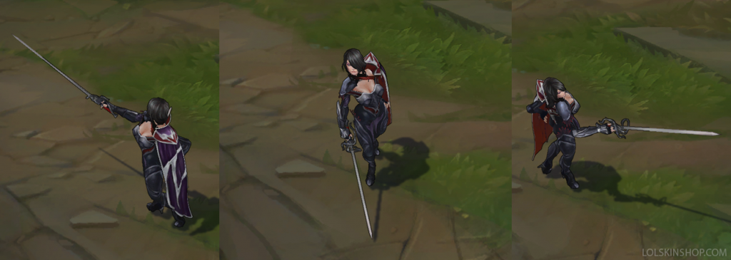 Nightraven Fiora - League of Legends skin - LoL Skin