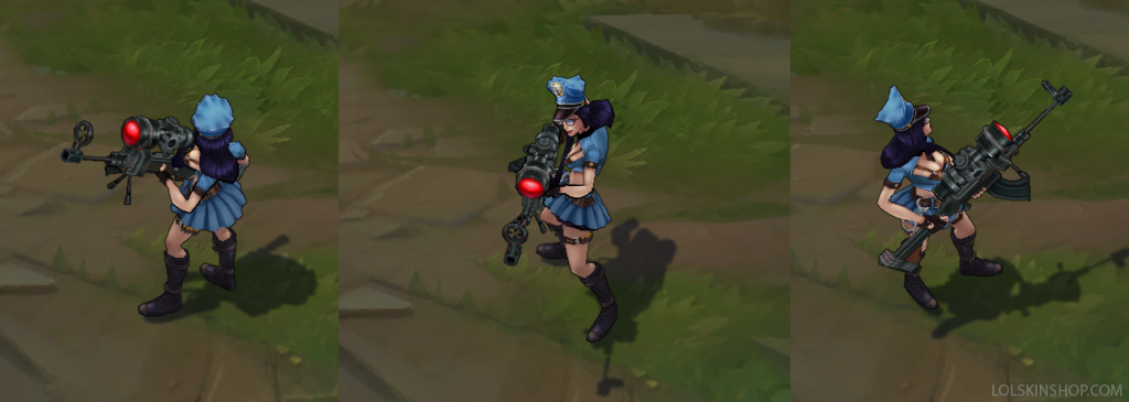 Officer Caitlyn - League of Legends skin - LoL Skin