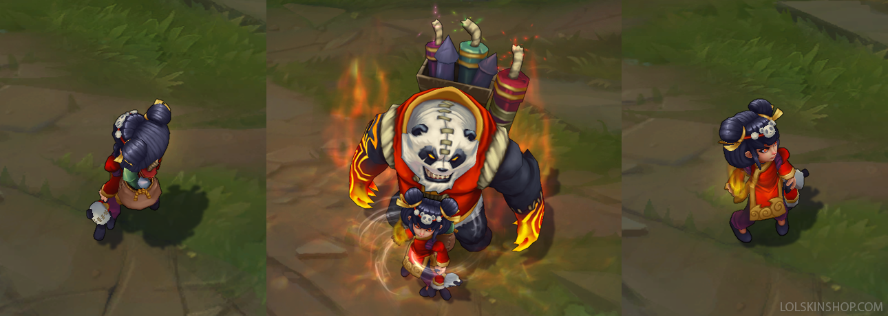 Panda Annie skin for league of legends ingame picture