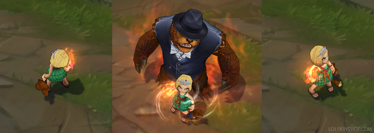 Prom Queen Annie skin for league of legends ingame picture