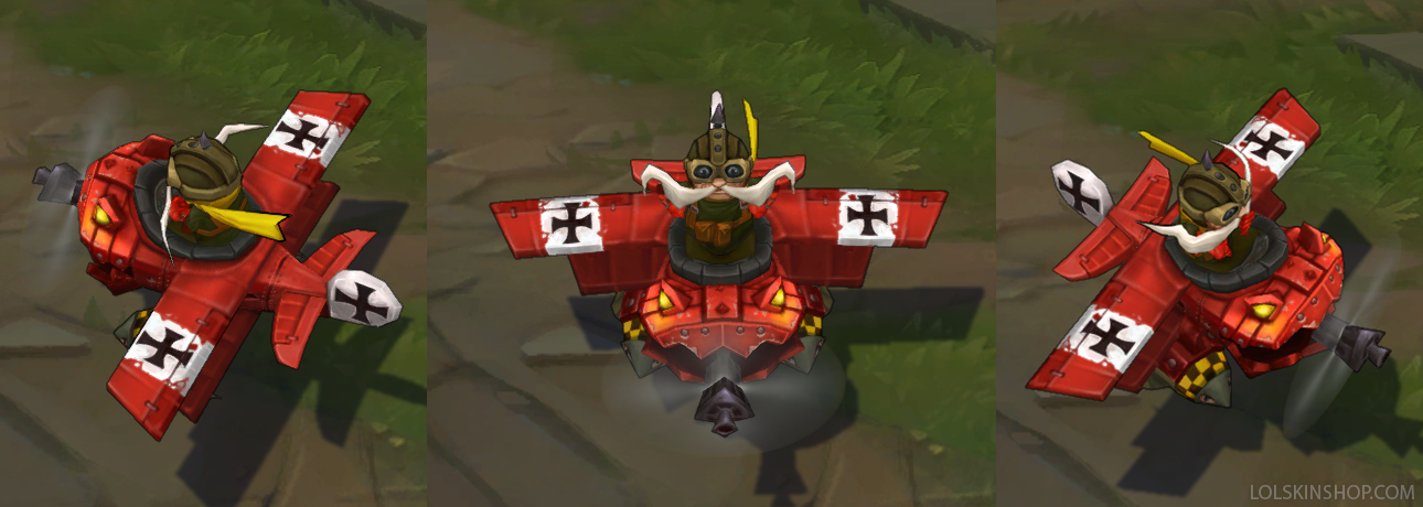 Red Baron League of Legends skin - LoL Skin