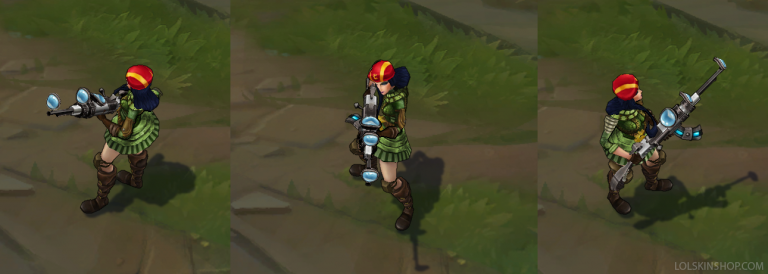 Resistance Caitlyn - League of Legends skin - LoL Skin