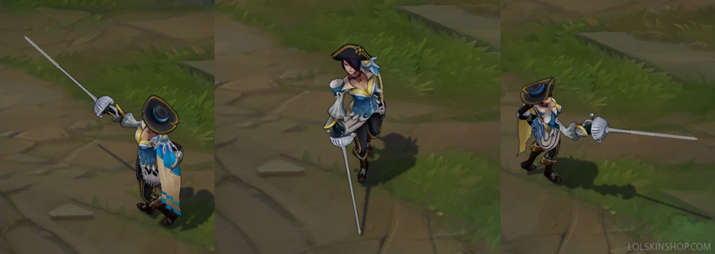 Royal Guard Fiora - League of Legends skin - LoL Skin
