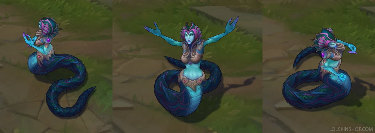Siren Cassiopeia skin for league of legends ingame picture