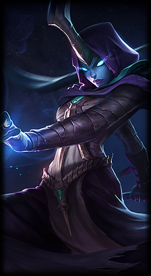 Reaper Soraka skin for league of legends ingame picture splash art