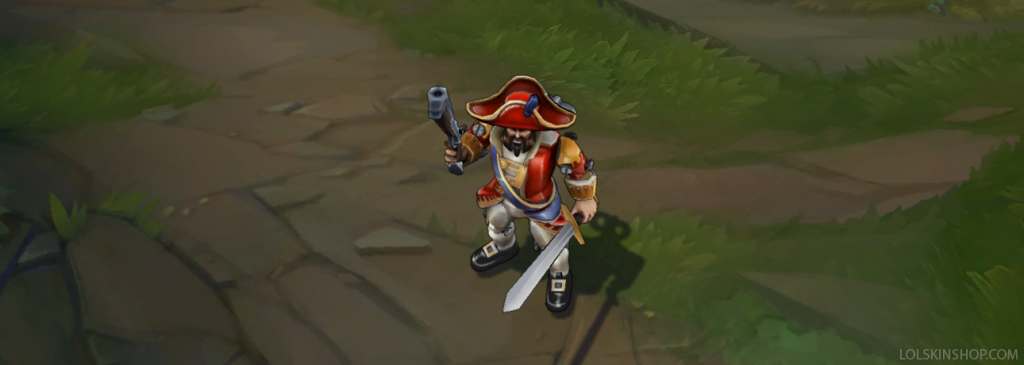 Toy Soldier Gangplank - League of Legends skin - LoL Skin