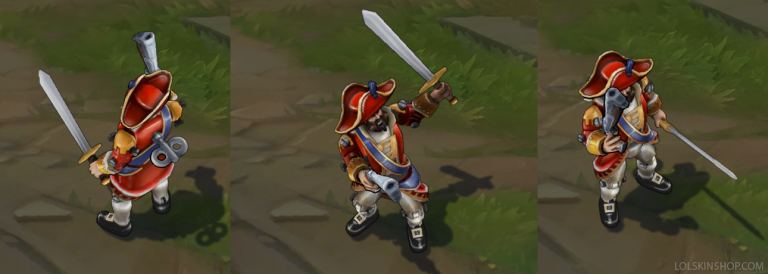 Toy Soldier Gangplank - League of Legends skin - LoL Skin