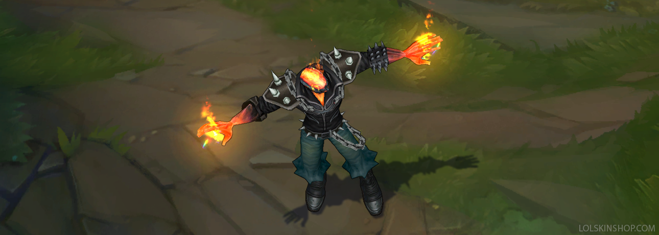 Vandal Brand skin for league of legends ingame picture