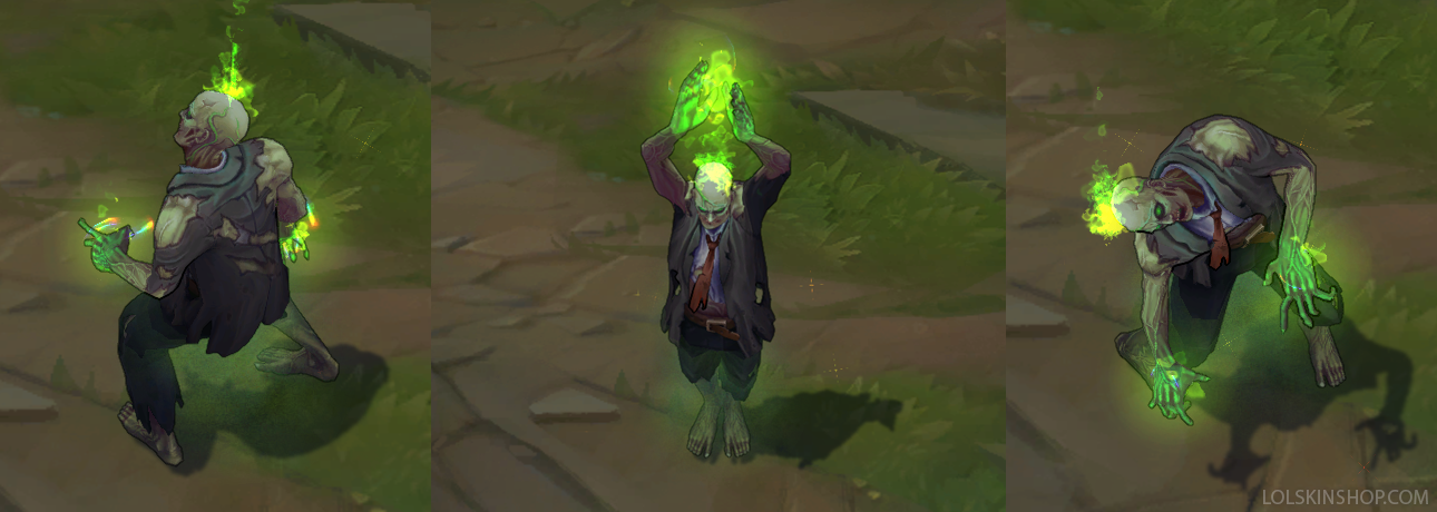 zombie brand skin for league of legends ingame picture