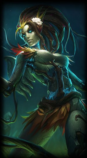 Haunted Zyra skin for League of Legends ingame picture splash art