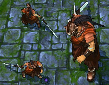 Highland Tryndamere skin for League of Legends ingame picture.
