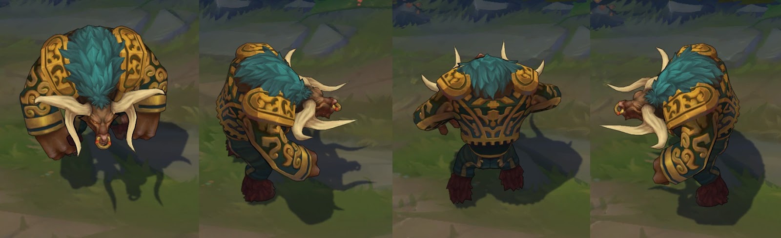Matador Alistar skin for League of Legends ingame picture
