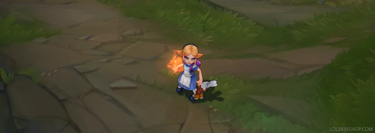 Annie In Wonderland skin for league of legends ingame picture